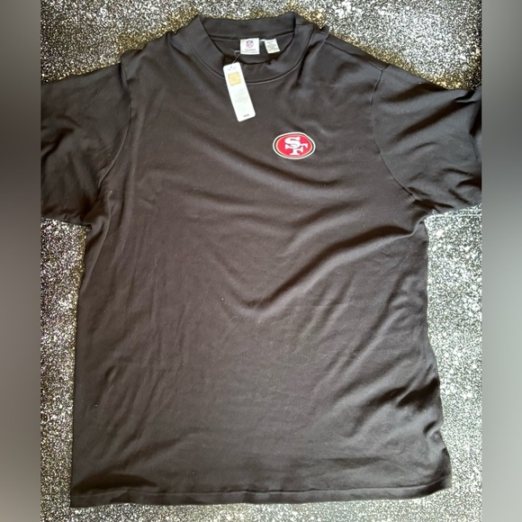 NFL Team Apparel San Francisco 49ers Crewneck Sweatshirt NWT (Big & Tall) 5XLT - Picture 2 of 3